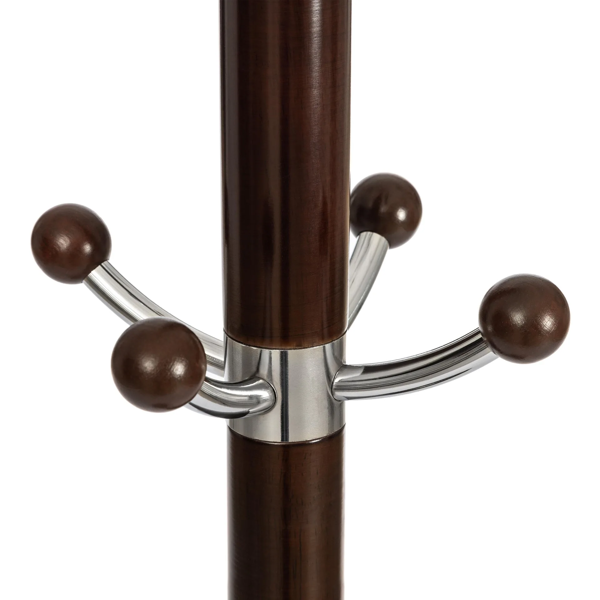 Вешалка Hanami (mod. GH-8617) Black (Черный) / Walnut (Орех)_21444.