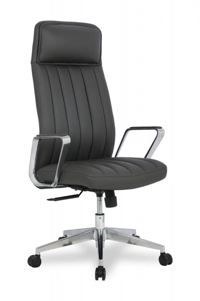 Кресло руководителя College HLC-2413L-1/Dgrey серый