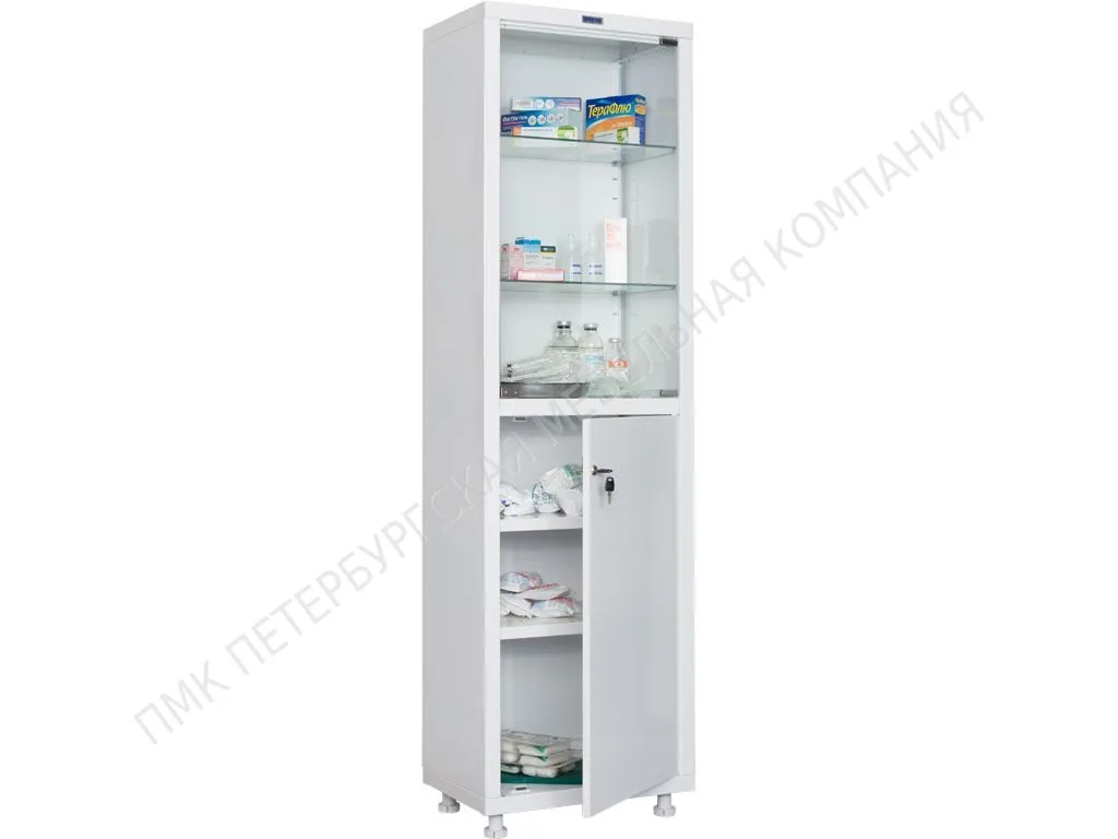 Медицинский шкаф HILFE МД 1 1650/SG