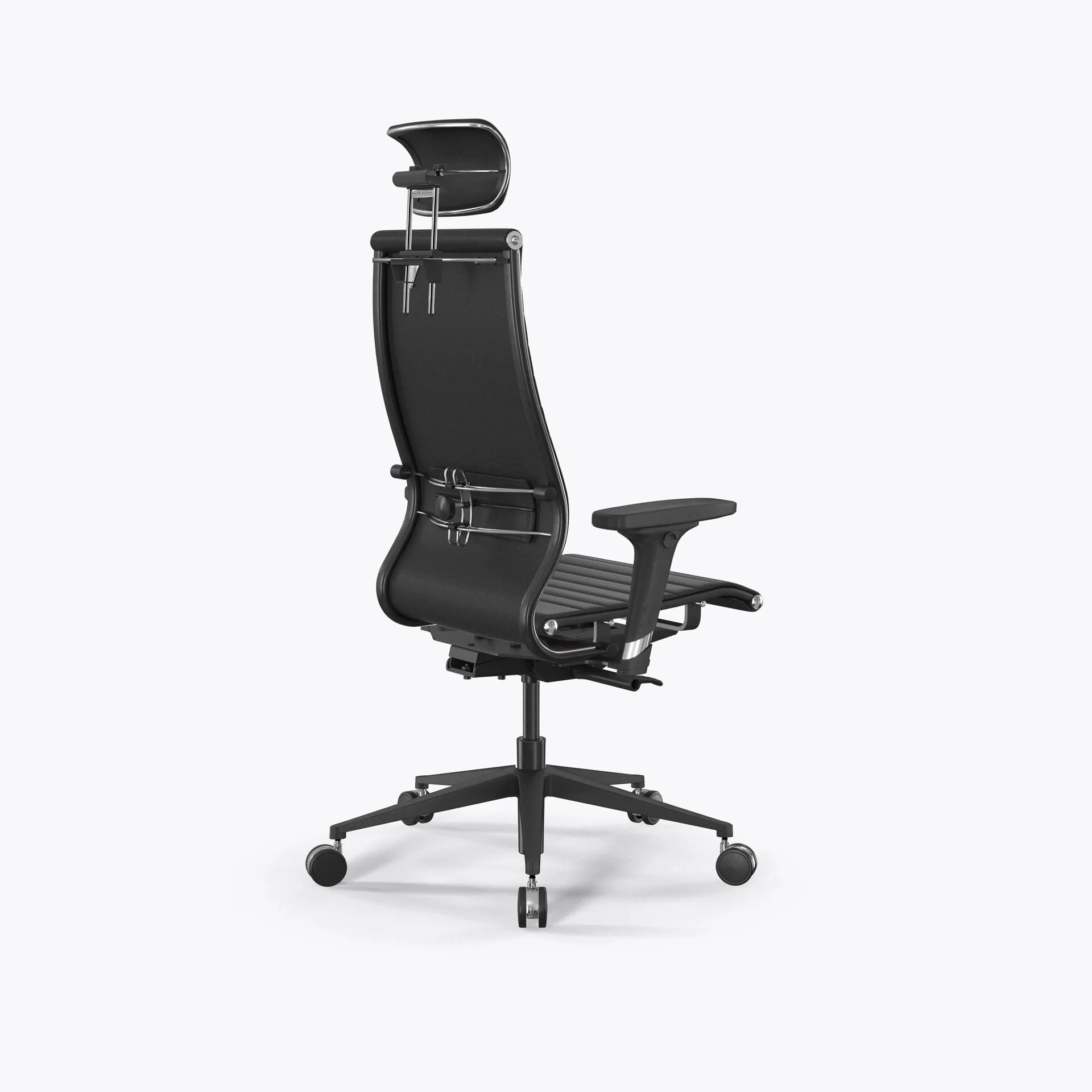 Кресло Метта SynchroSit 10 B2-110D - Extra /Km02/Nb02/D02P/H13mL-2D(M24.B11.G19.W25) (Черный)