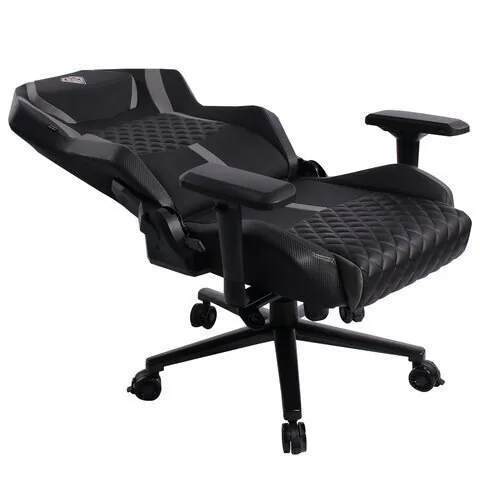 Кресло BRABIX PREMIUM "Core GM-160", мультиблок, 4D подлокотники, литой поролон, черное/серое, 532952