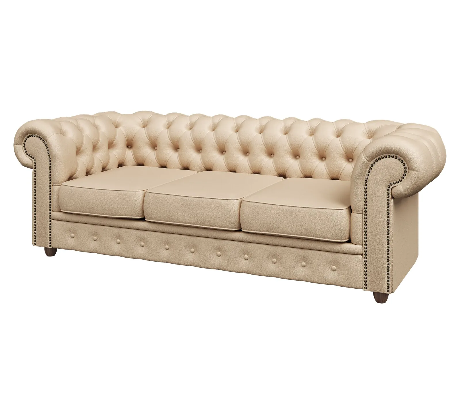 Диван 3-местный раскладной Честер-Люкс, Chester-Lux 2150х950х760_ChL3-r