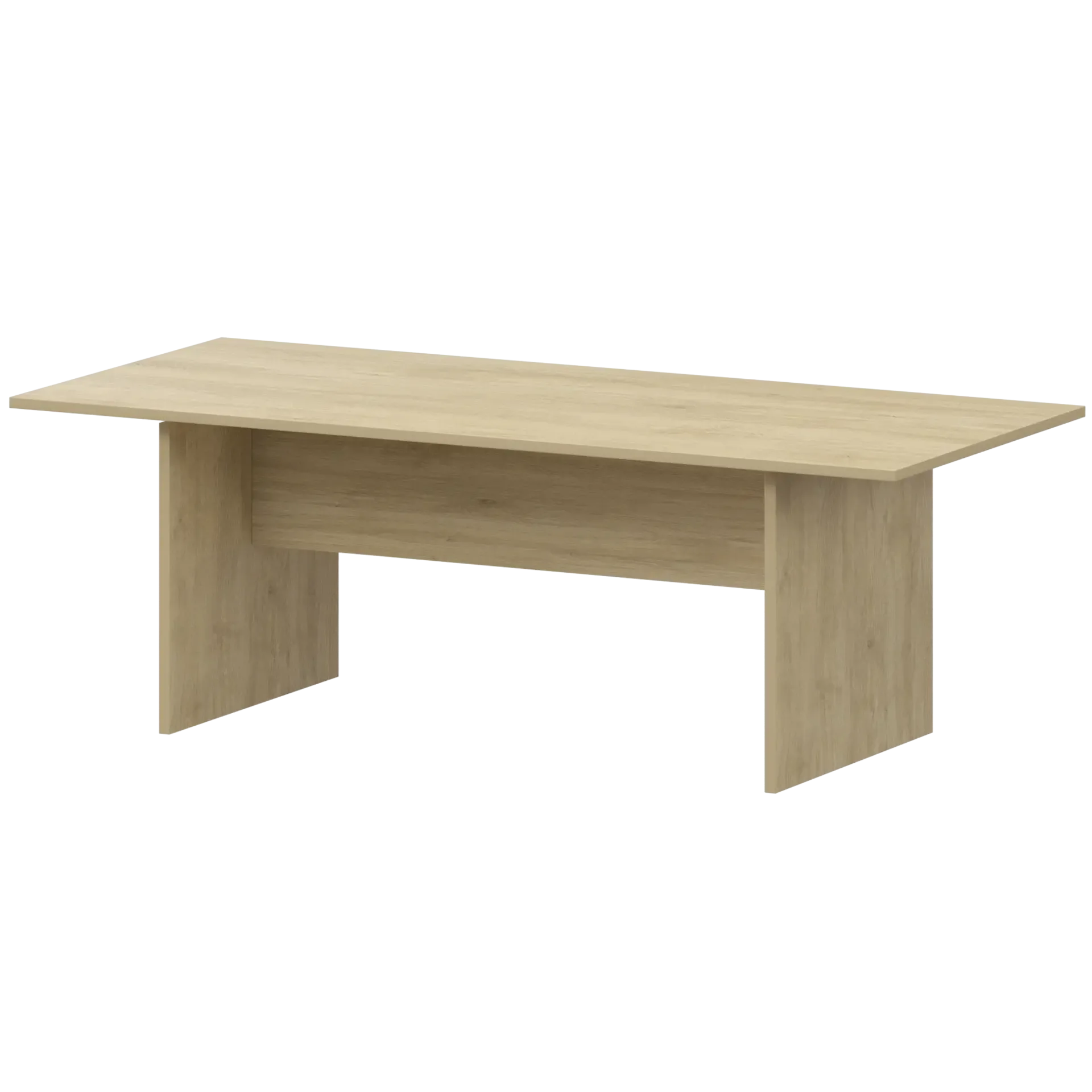 Стол для заседаний НТ-200.90 Баттл Рок 2000x900x750 Аргентум