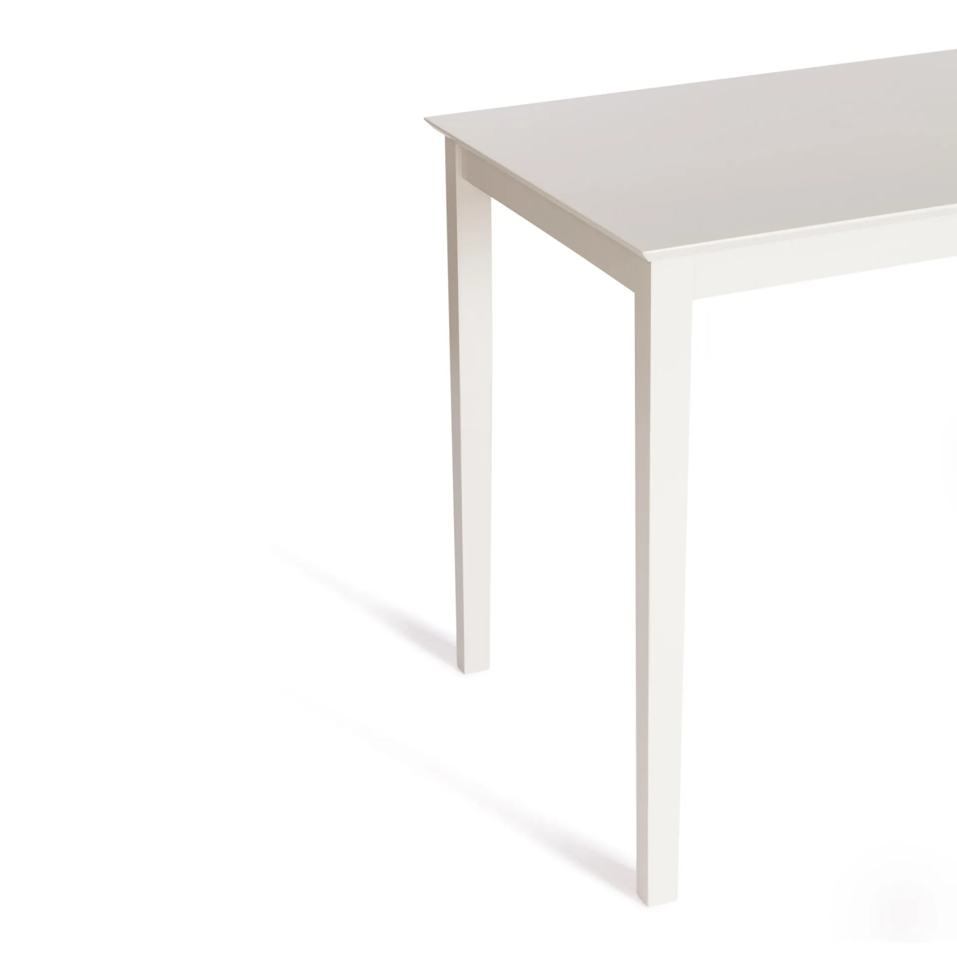 Обеденный комплект Хадсон (стол + 4 стула)/ Hudson Dining Set ivory white (слоновая кость)_13692.