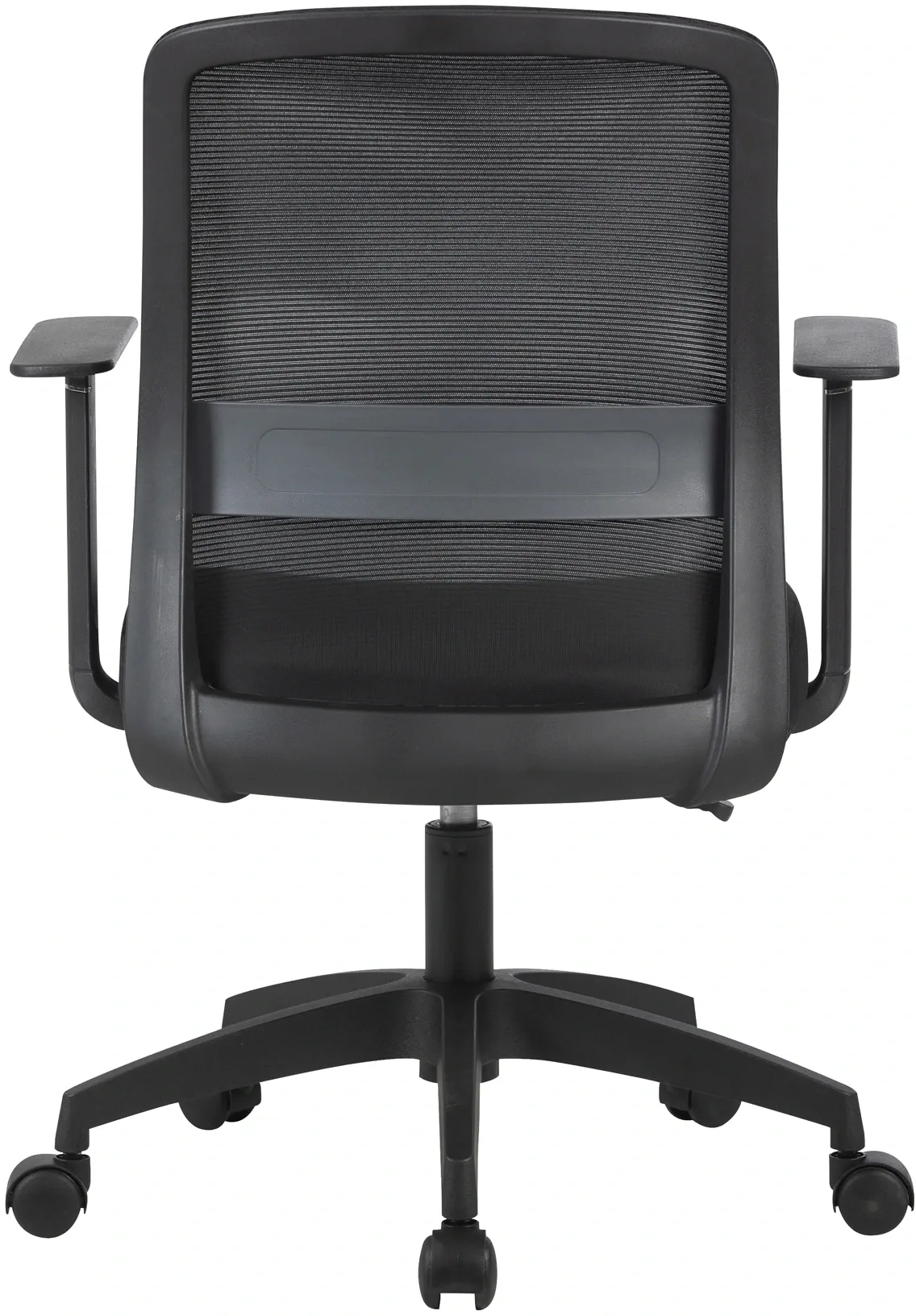 Кресло Cactus CS-MC333-BK черный сиденье черный сетка/ткань низк.спин. крестов. пластик пластик черный