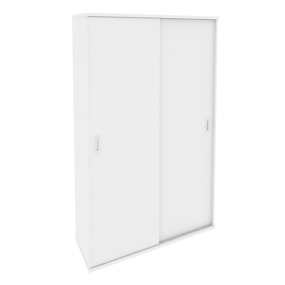 Оникс Шкаф-купе с полками O.SHK-1.1 T Белый Бриллиант 1200*420*1977