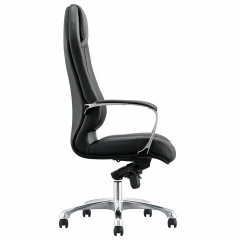 Кресло BRABIX PREMIUM "Aurus EX-705", мультиблок, алюминий, экокожа, черное, 532928