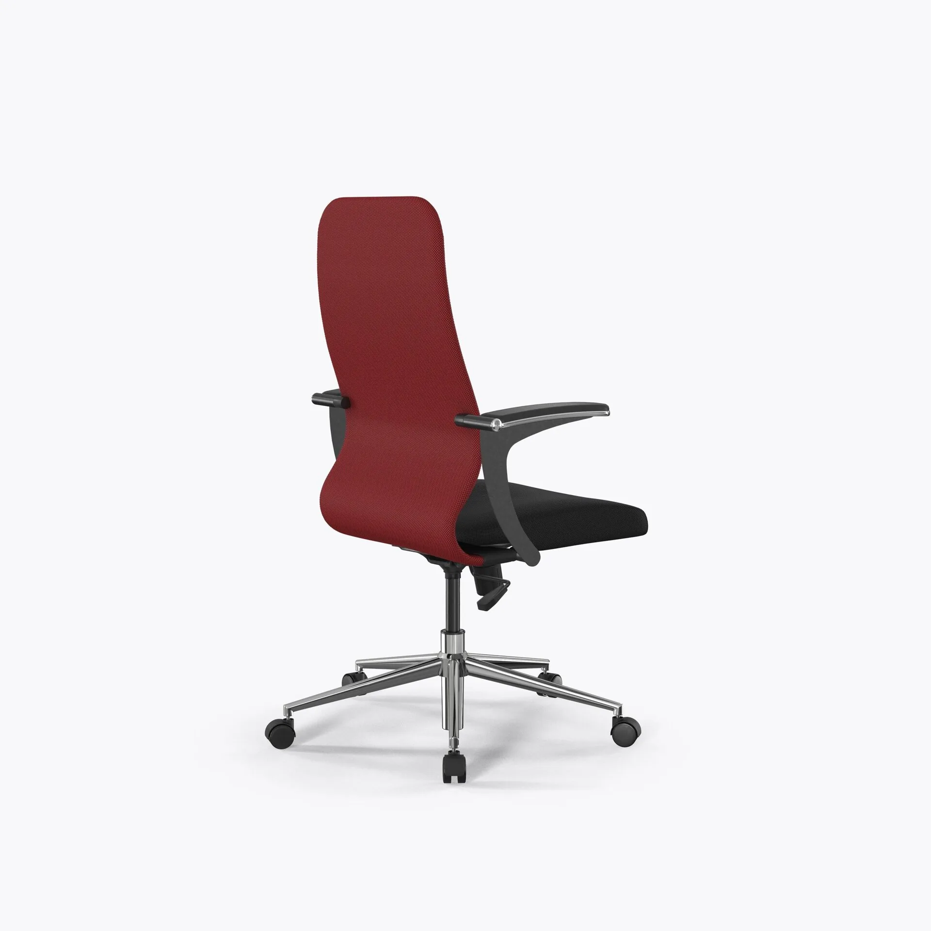 Кресло Метта Sit 8 B2-10U - UMF(X1) /Uh02/Wh00/U1mL-b(M09.B23.G18.W01) (Красный-Черный)