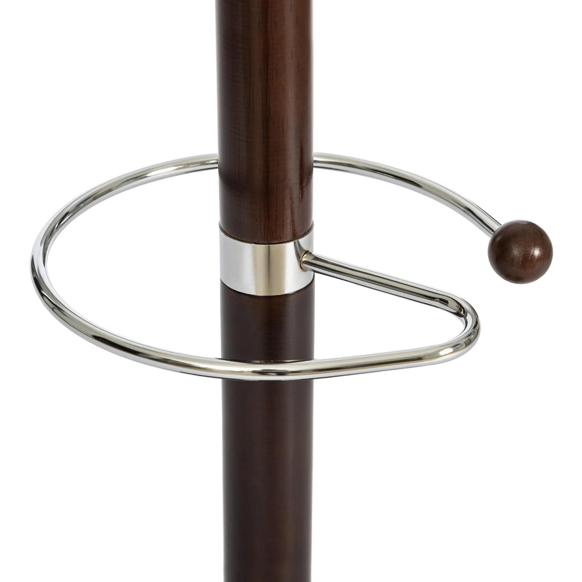 Вешалка Hanami (mod. GH-8617) Black (Черный) / Walnut (Орех)_21444.