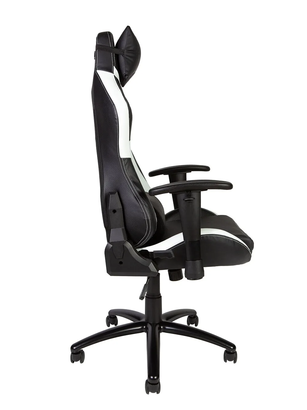 Офисное кресло Norden Lotus PRO carbon Экокожа Черный Сталь