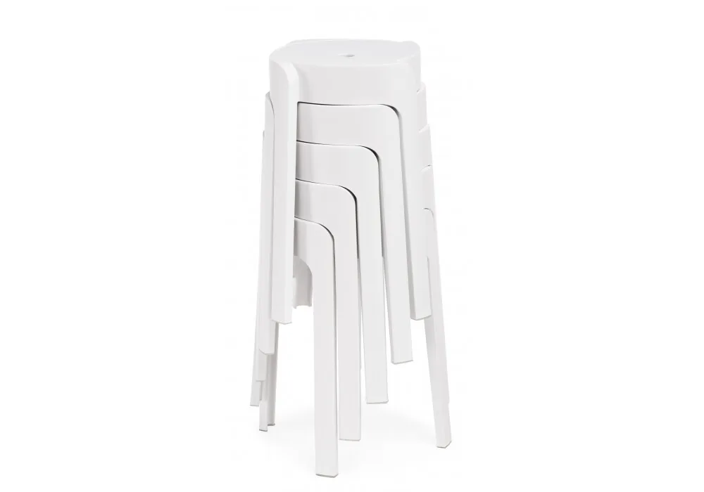 Табурет Bovel white.
