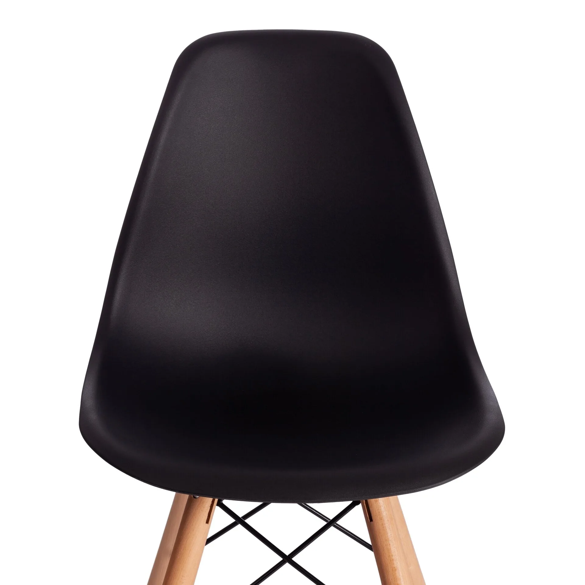 Стул барный Cindy Bar Chair (mod. 80-1) / 2 шт. в упаковке Black (Черный) 3010/ натуральный_24549
