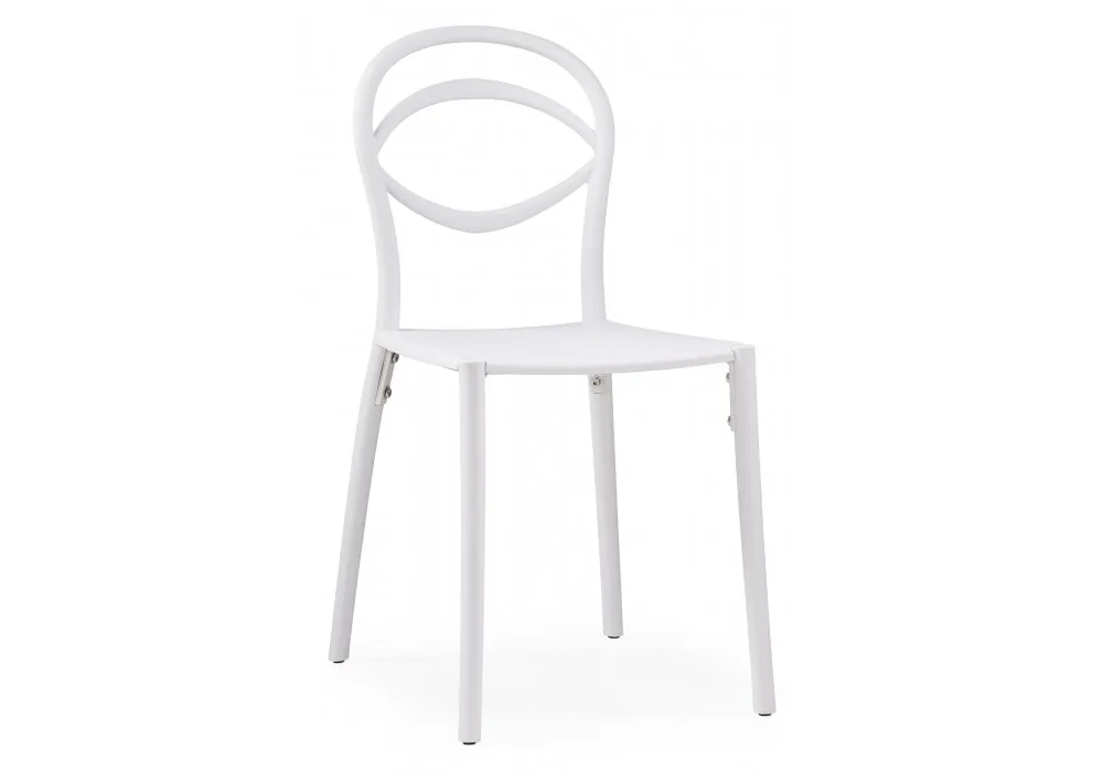 Пластиковый стул Simple white.