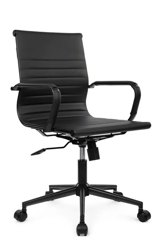 Кресло Хьюго RCH 6002-2SEB Черный/Металл Черный