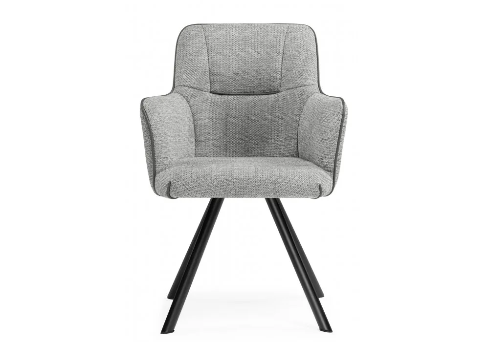 Стул на металлокаркасе Elis gray/dark gray/black.
