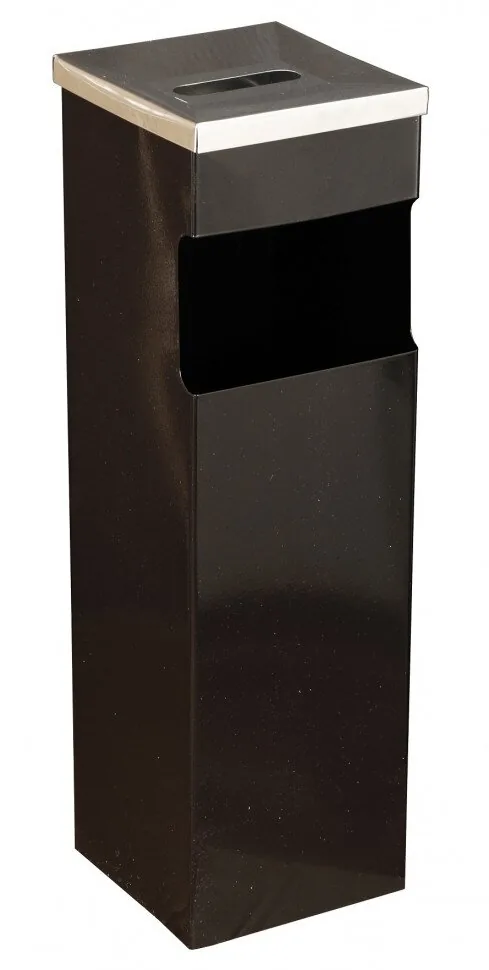 Корзина для бумаг с пепельницей К180Н 188*188*605