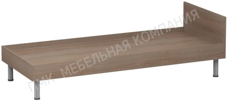 Общежитие_Кровать односпальная_630х2046х850 мм_(в*ш*г)