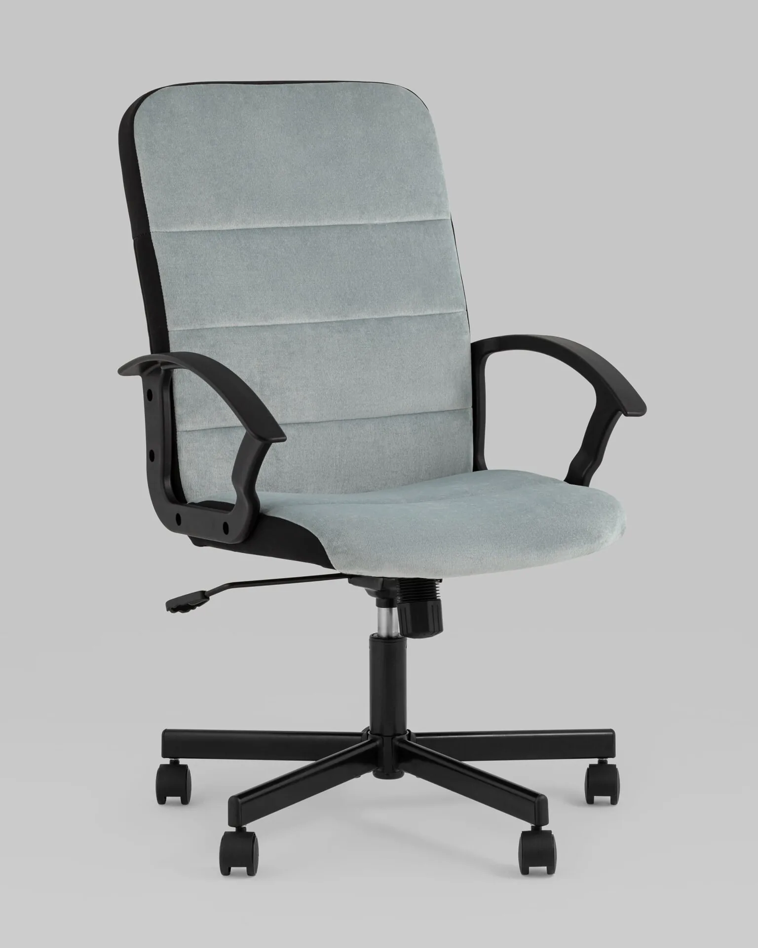Компьютерное кресло TopChairs ST-TRACER серо-голубой.