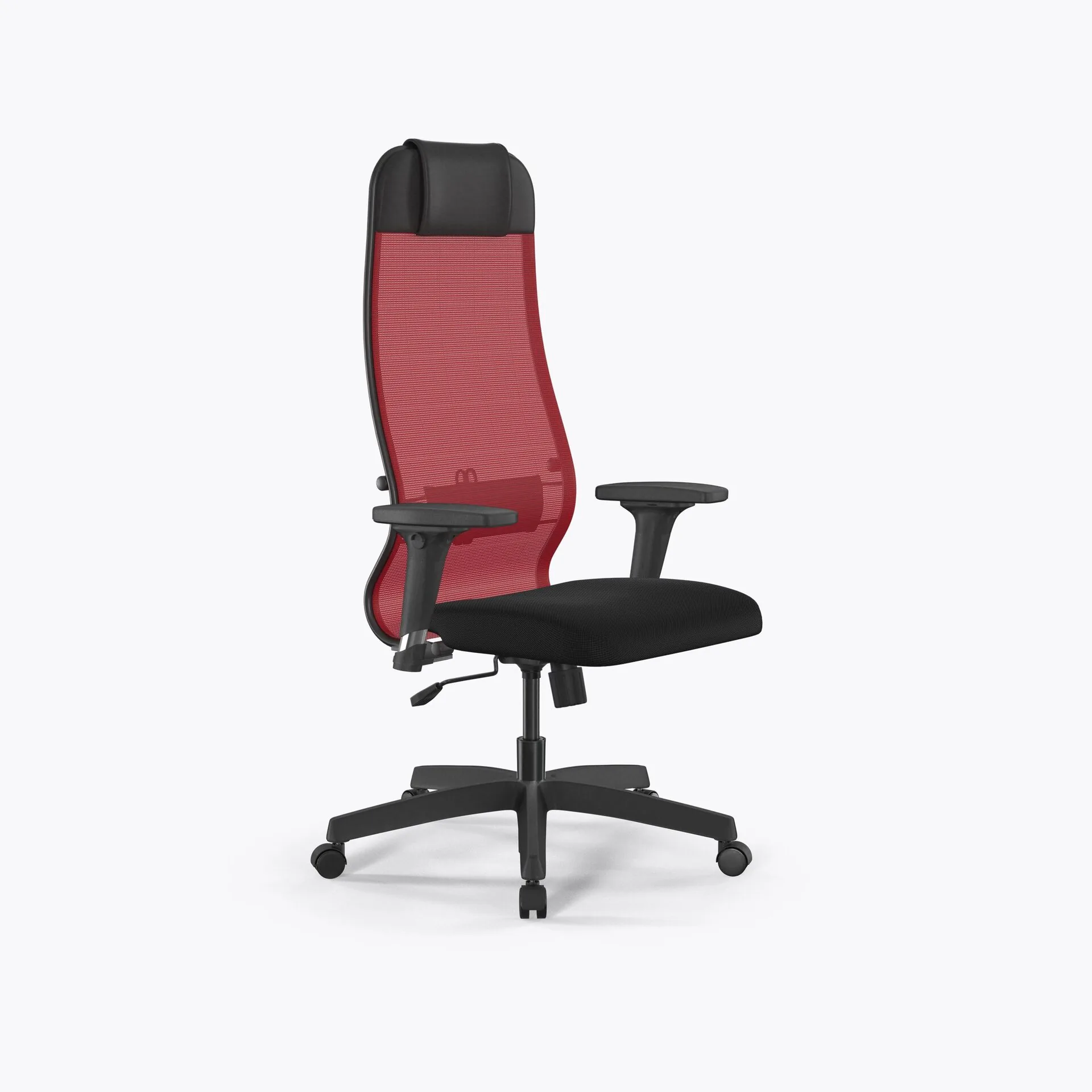 Кресло Метта Кресло ErgoLife Set 11/подл.200/осн.Sit 001 (Красный-Черный 140.D.1.222)