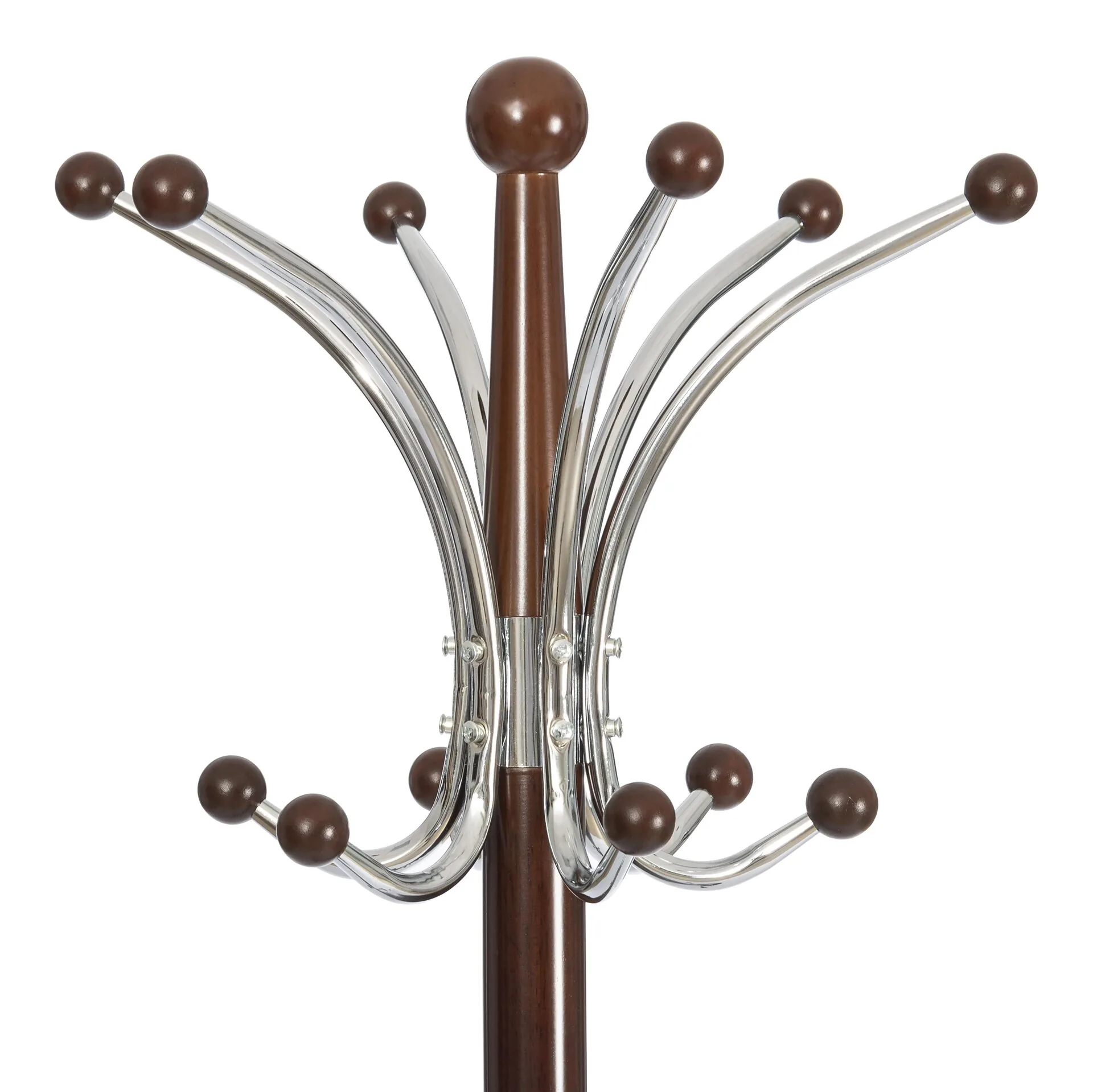 Вешалка Hanami (mod. GH-8617) Black (Черный) / Walnut (Орех)_21444.
