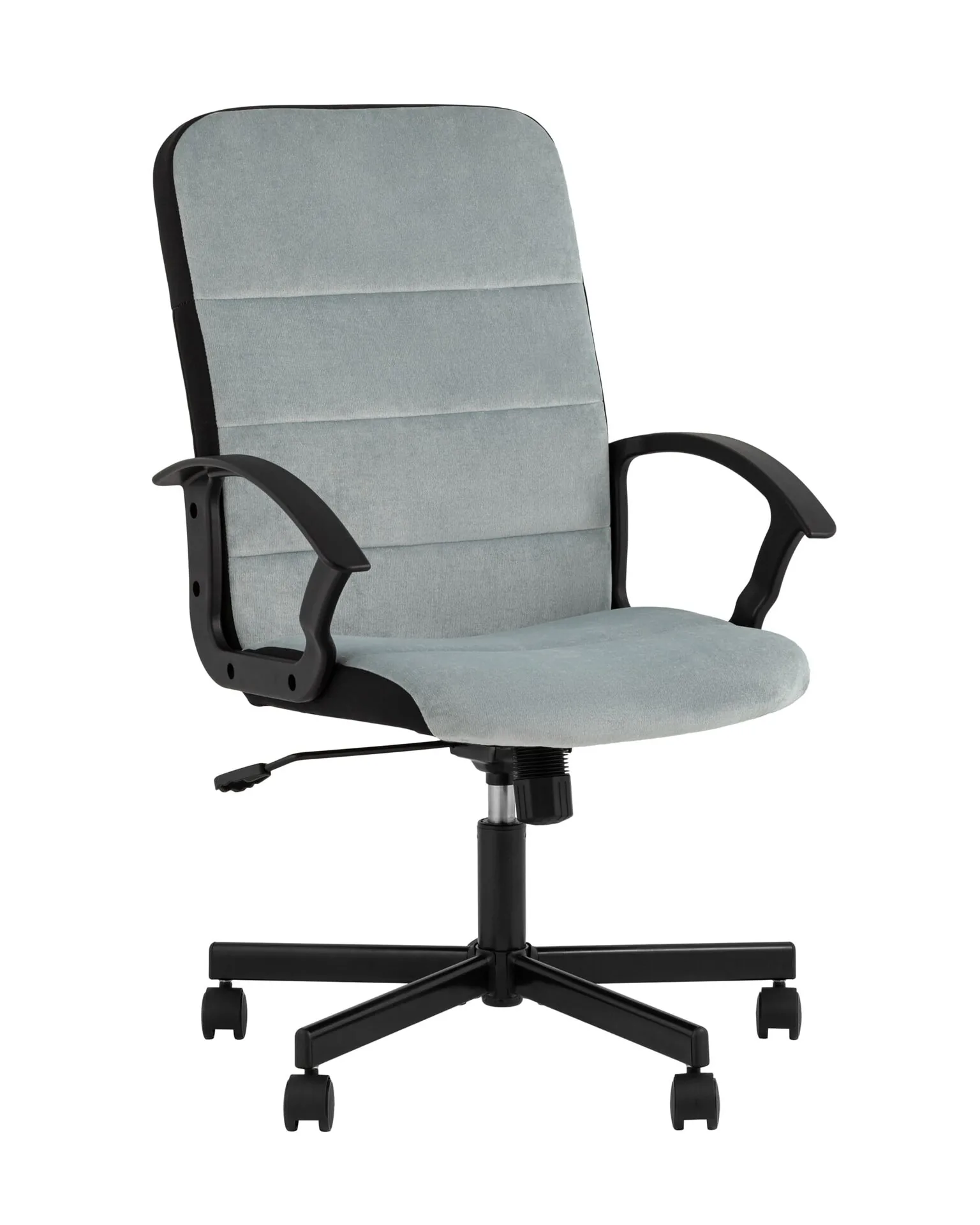 Компьютерное кресло TopChairs ST-TRACER серо-голубой.