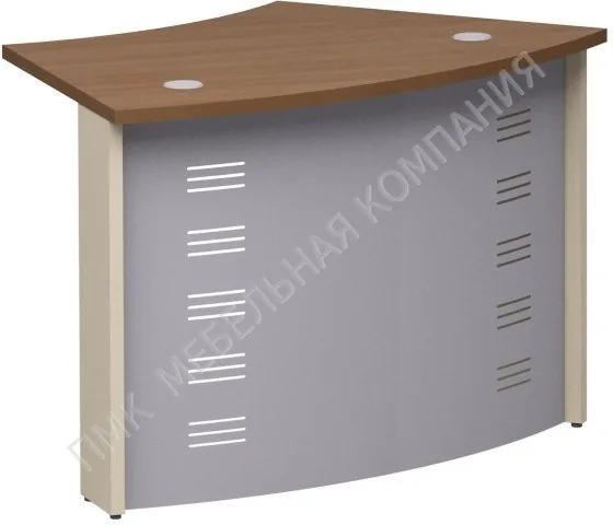 Ресепшн Бонус_Стойка угловая 45_744х1082х922 мм_(в*ш*г)