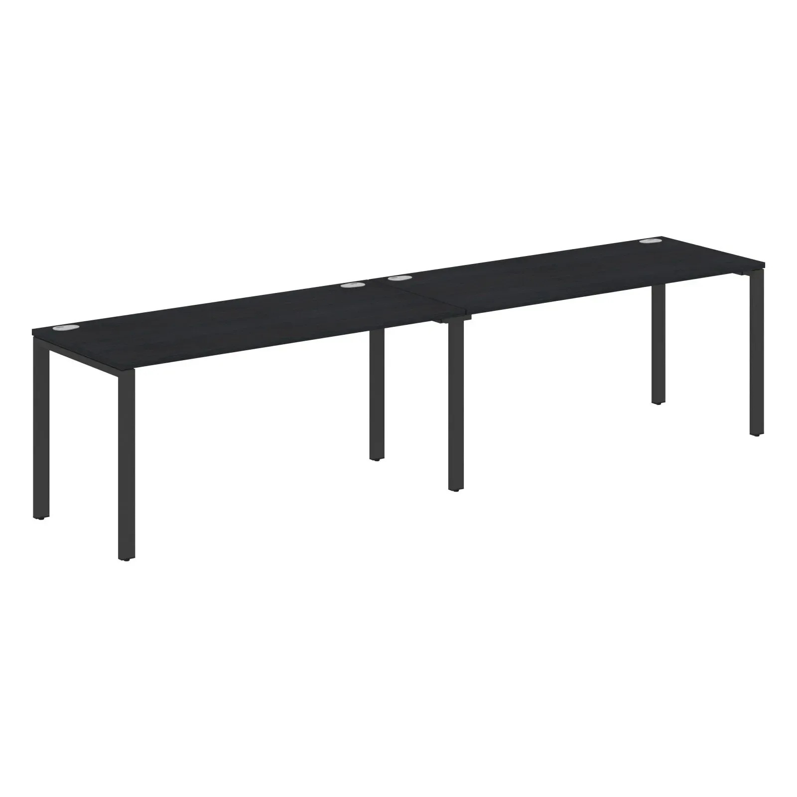 Стол 2-х местный XS6WST 3270 Дуб Юкон/Антрацит 3200х700х750 XTEN-S60