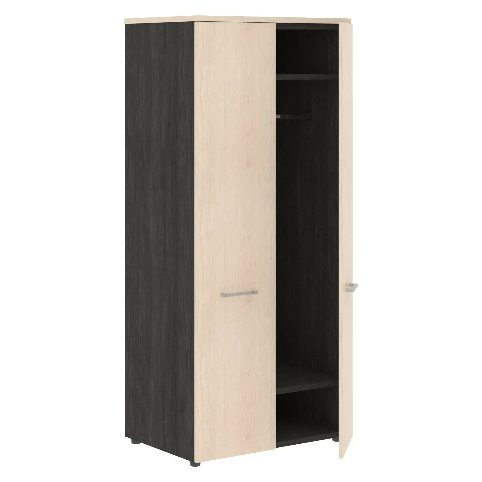 Гардероб XCW 85.2 Бук Тиара/Дуб Юкон 856х600х1955 XTEN