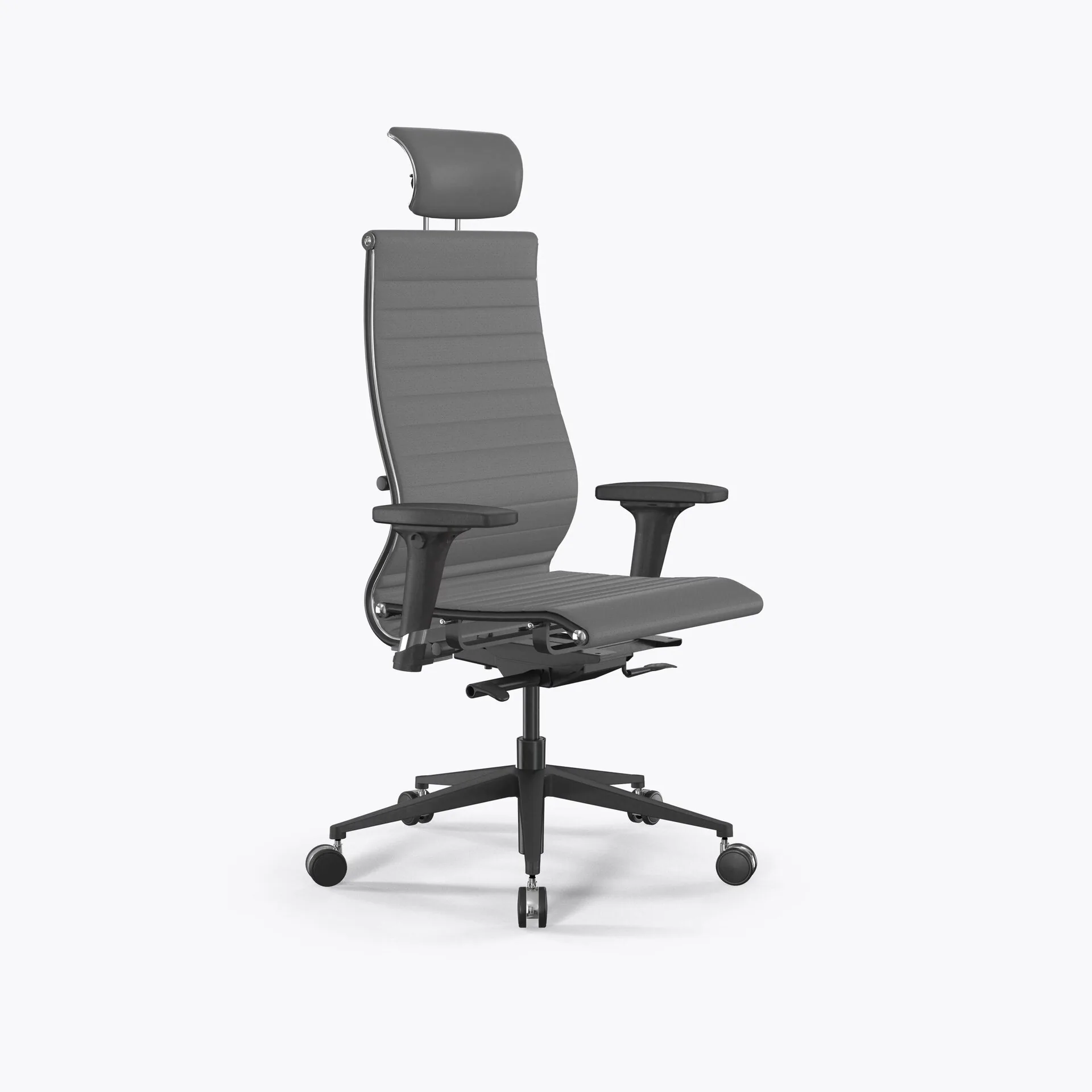 Кресло Метта SynchroSit 10 B2-110D - Extra /Km02/Nb02/D02P/H13mL-2D(M24.B11.G19.W25) (Серый)