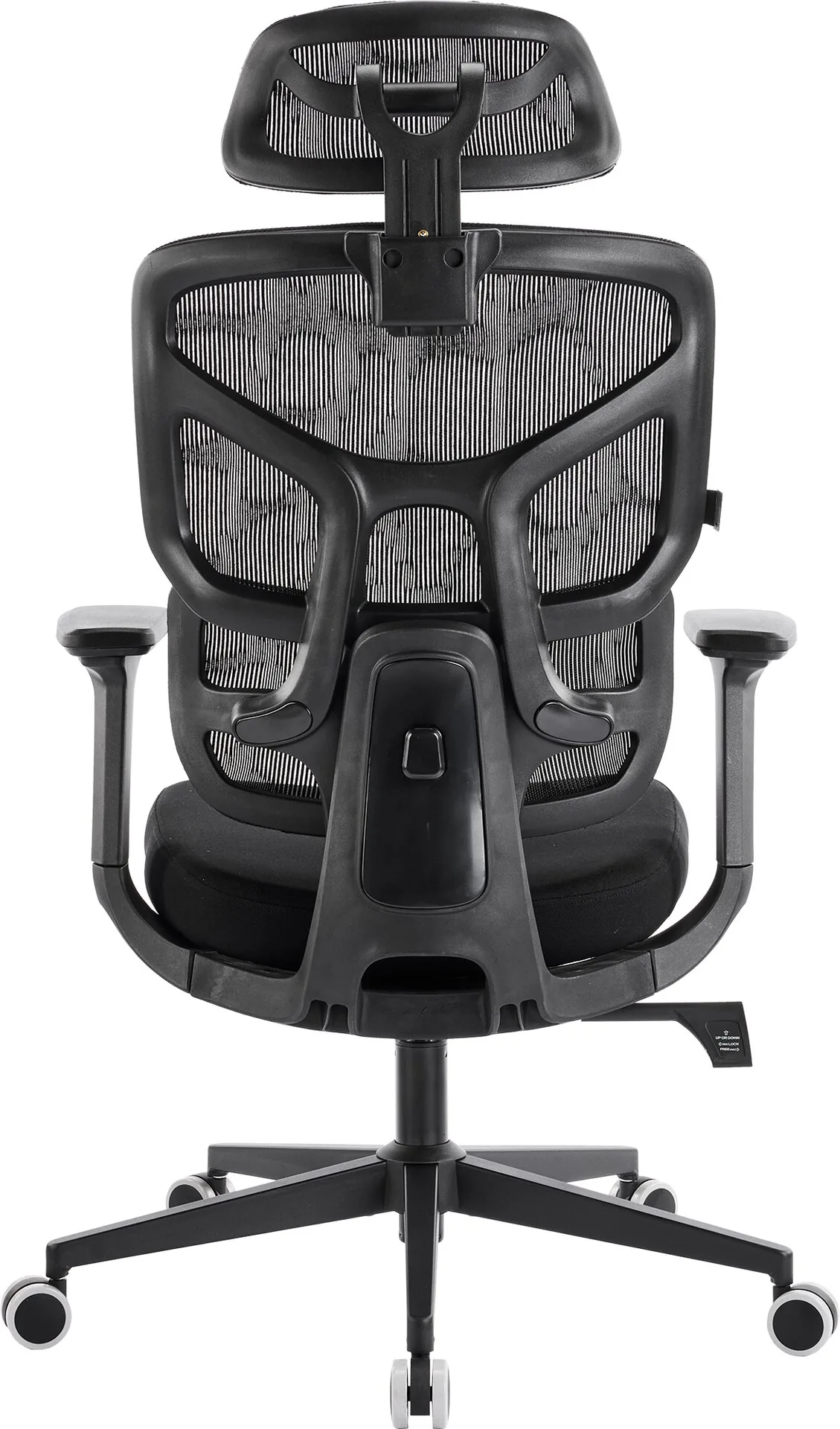 Эргономичное кресло Everprof Omega Black Сетка Черный