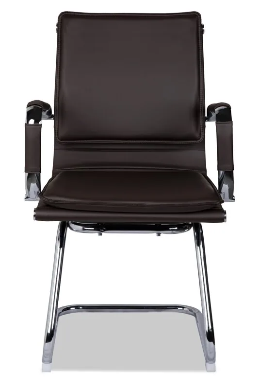 Кресло посетителя College CLG-617 LXH-C Brown коричневый