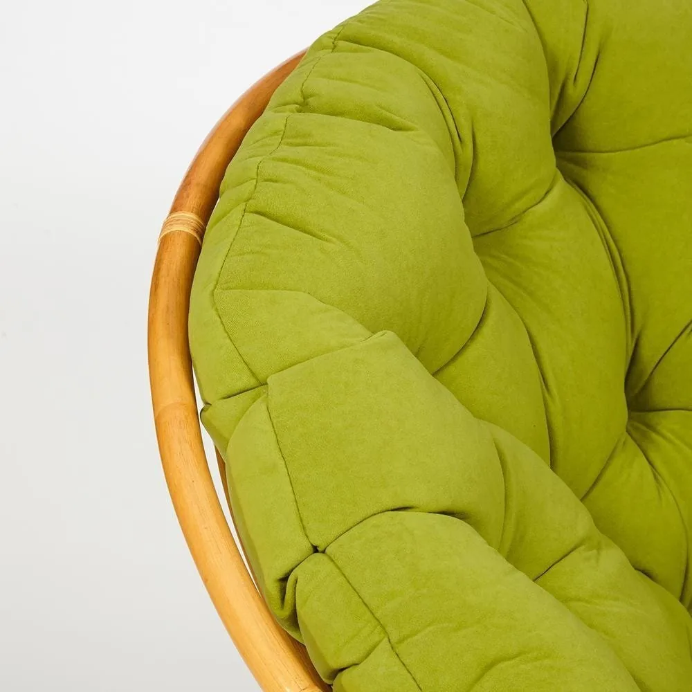 Кресло-качалка PAPASAN/ПАПАСАН w 23/01 B /с подушкой/ Honey (мед)_13756.