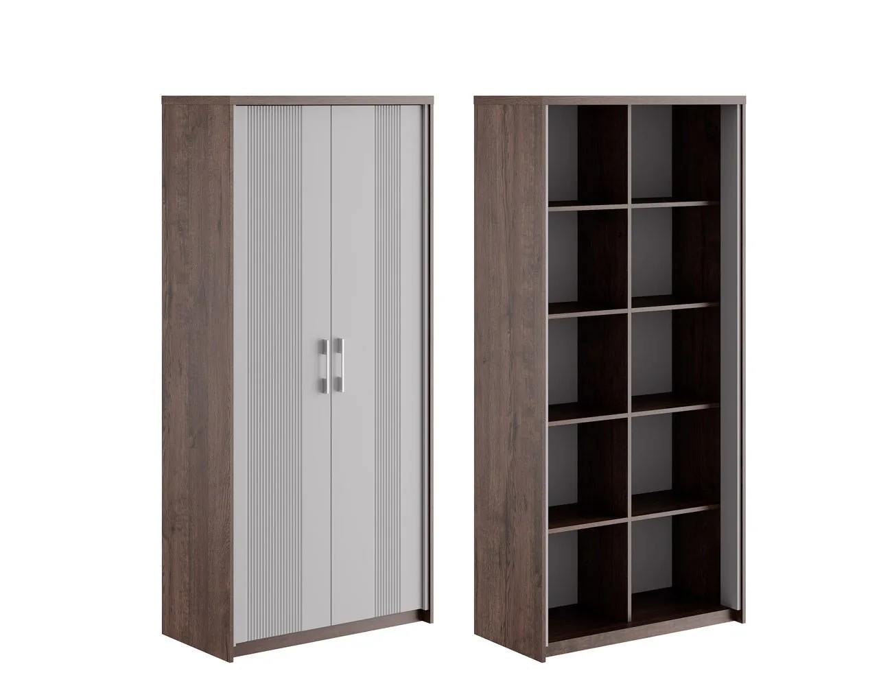 Point Шкаф для бумаг 90x45x195,4 дуб апрельский PNT38850041