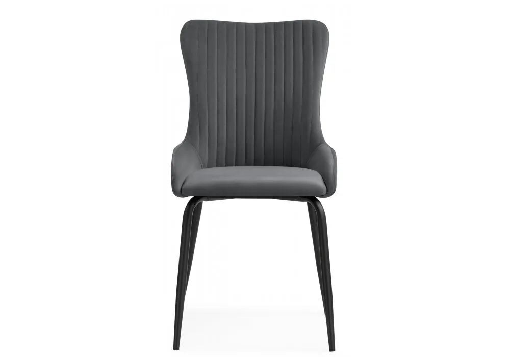 Стул на металлокаркасе Lado gray / black 15560