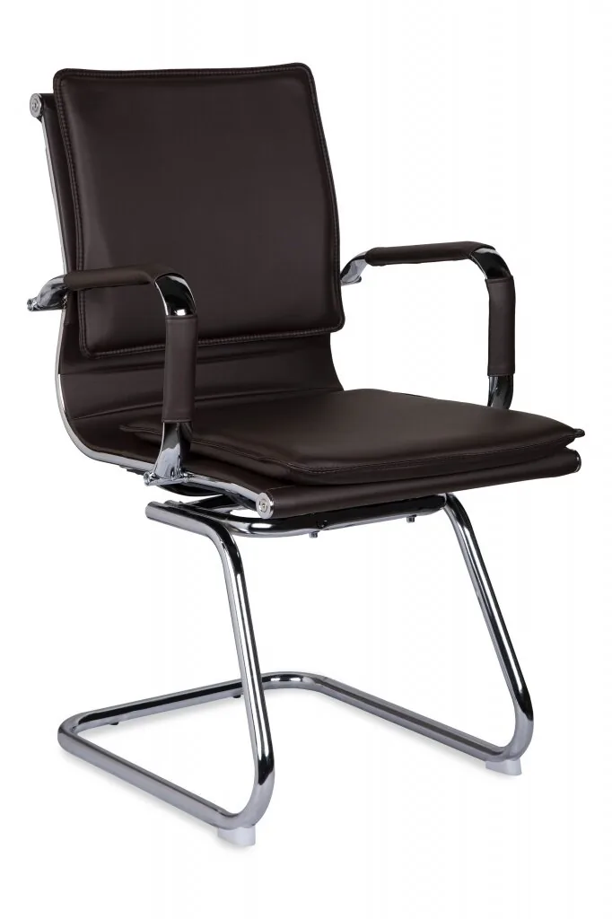 Кресло посетителя College CLG-617 LXH-C Brown коричневый