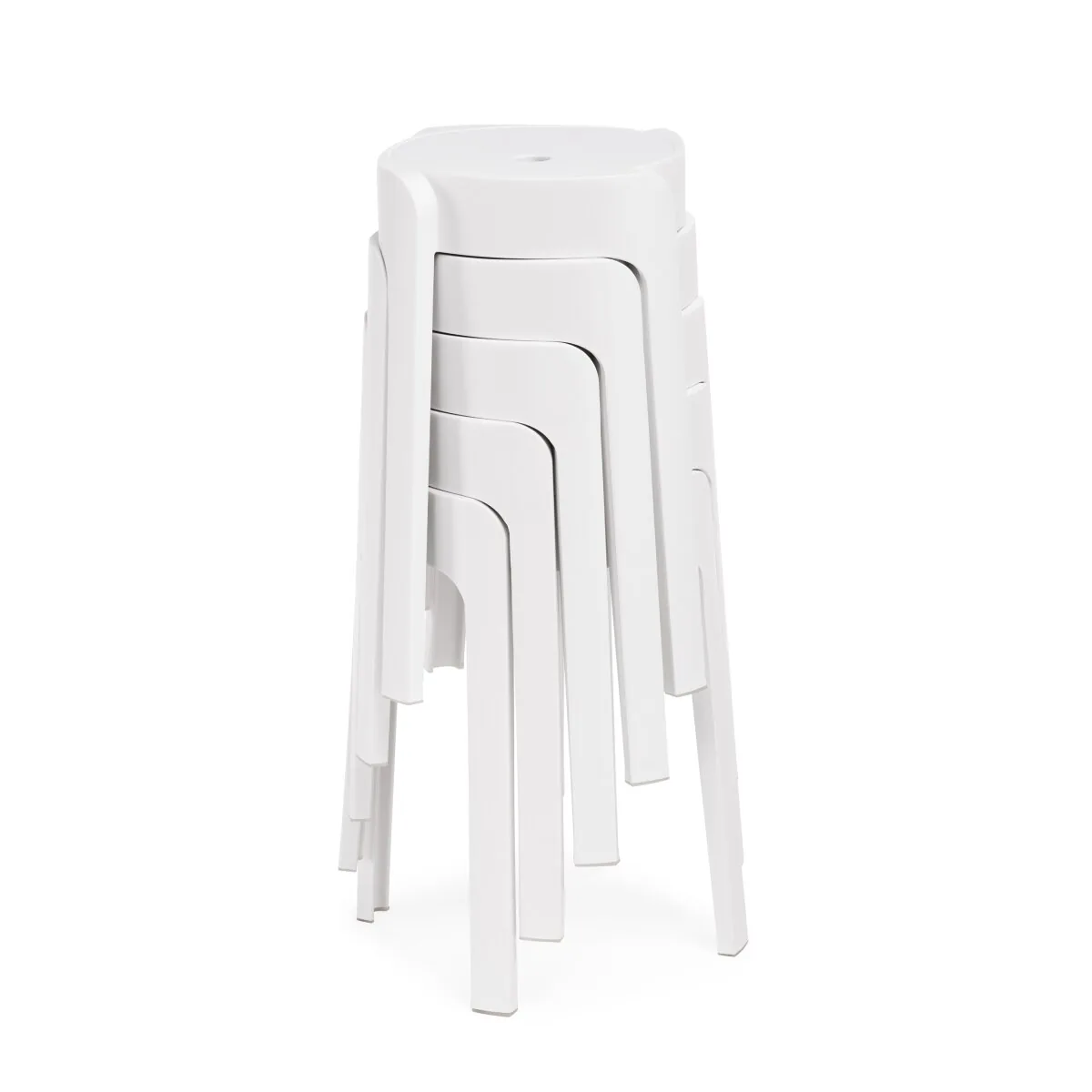 Табурет Bovel white.