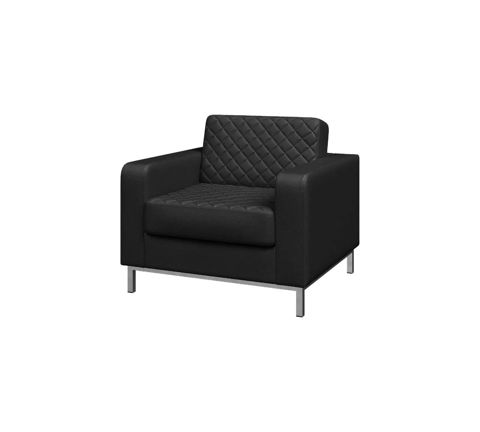 Ben1-2 Кресло Бентли, Bently кожа и компаньон Madras madras_nero black 950х840х820