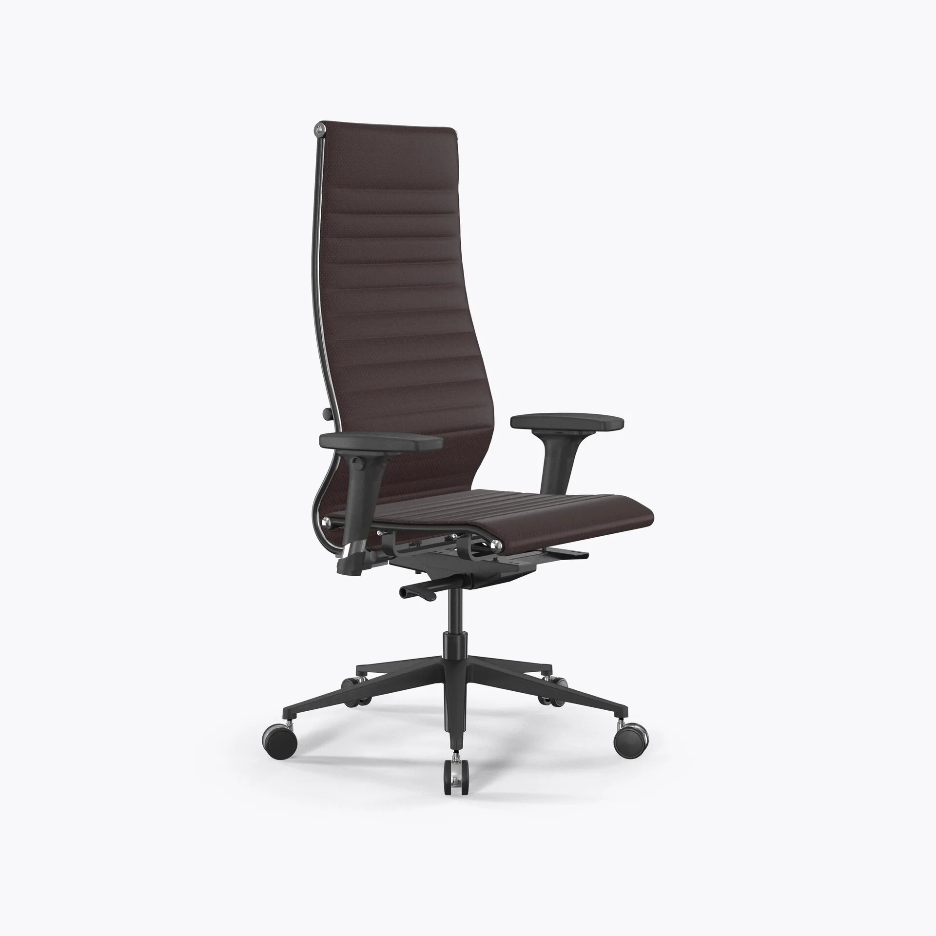 Кресло Метта SynchroSit 10 B1-110D - Extra /Km02/Nb02/D02P(M23.B11.G19.W25) (Темно-коричневый)