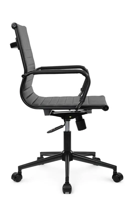 Кресло Хьюго RCH 6002-2SEB Черный/Металл Черный