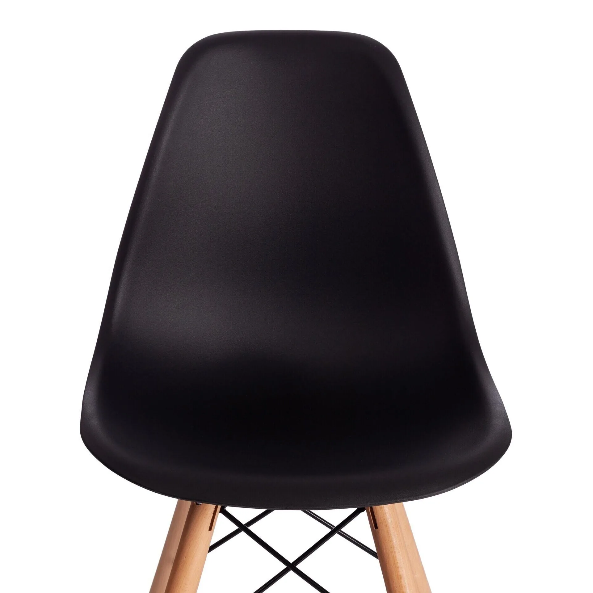 Стул барный Cindy Bar Chair (mod. 80-1) / 2 шт. в упаковке Black (Черный) 3010/ натуральный_24549