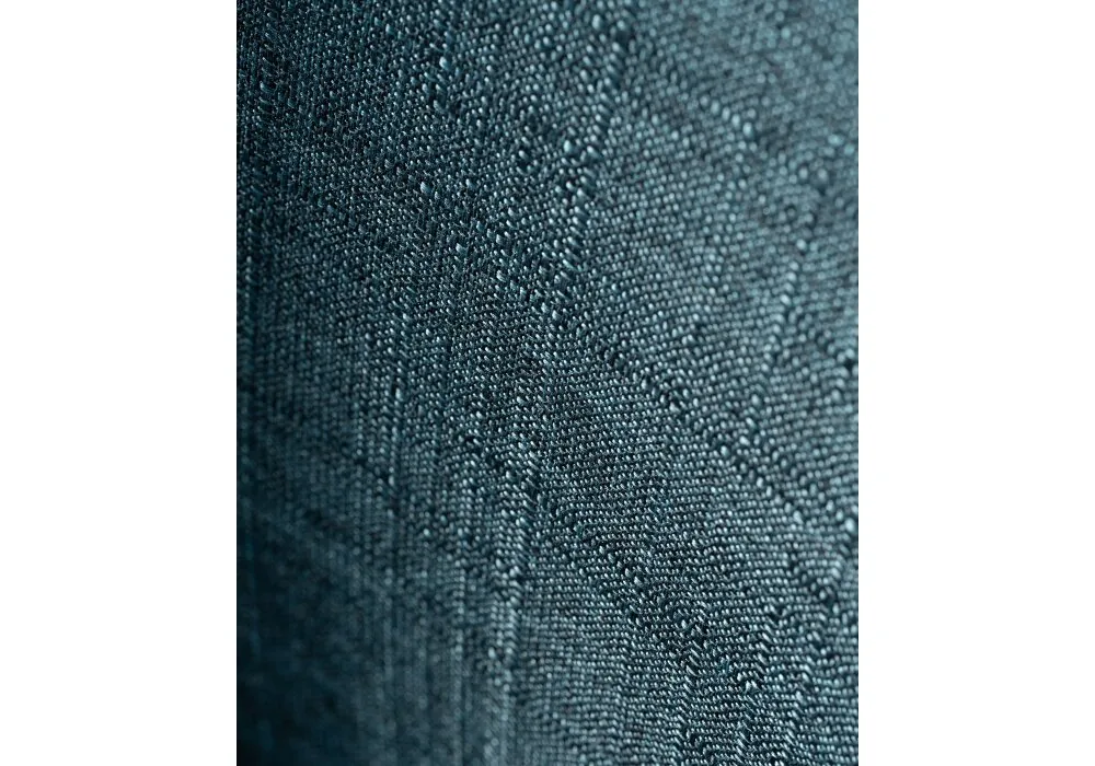 Стул на металлокаркасе Aldo blue/wood.