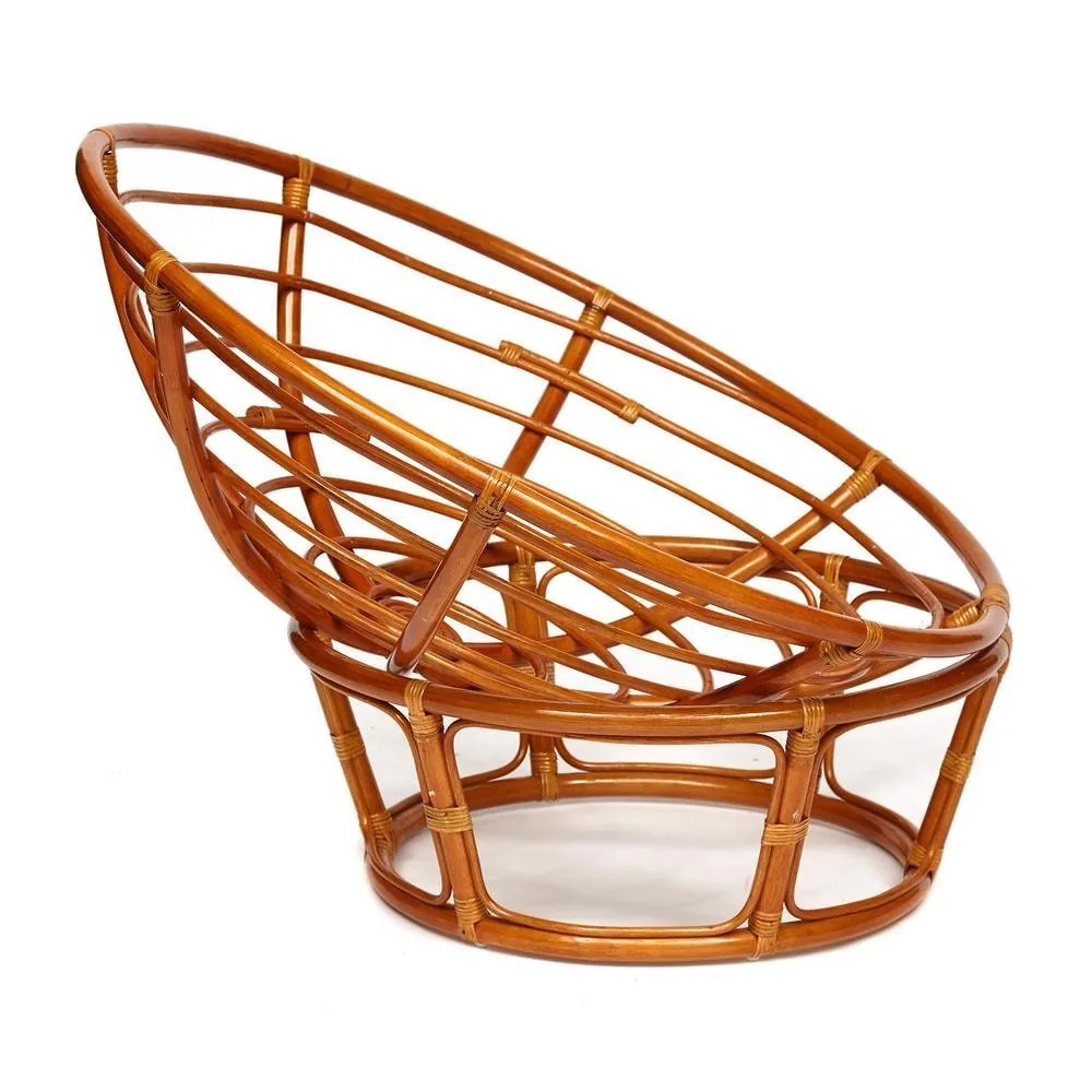 Кресло PAPASAN/ПАПАСАН 23/01 W  /с подушкой/ Cognac (коньяк)_13735.