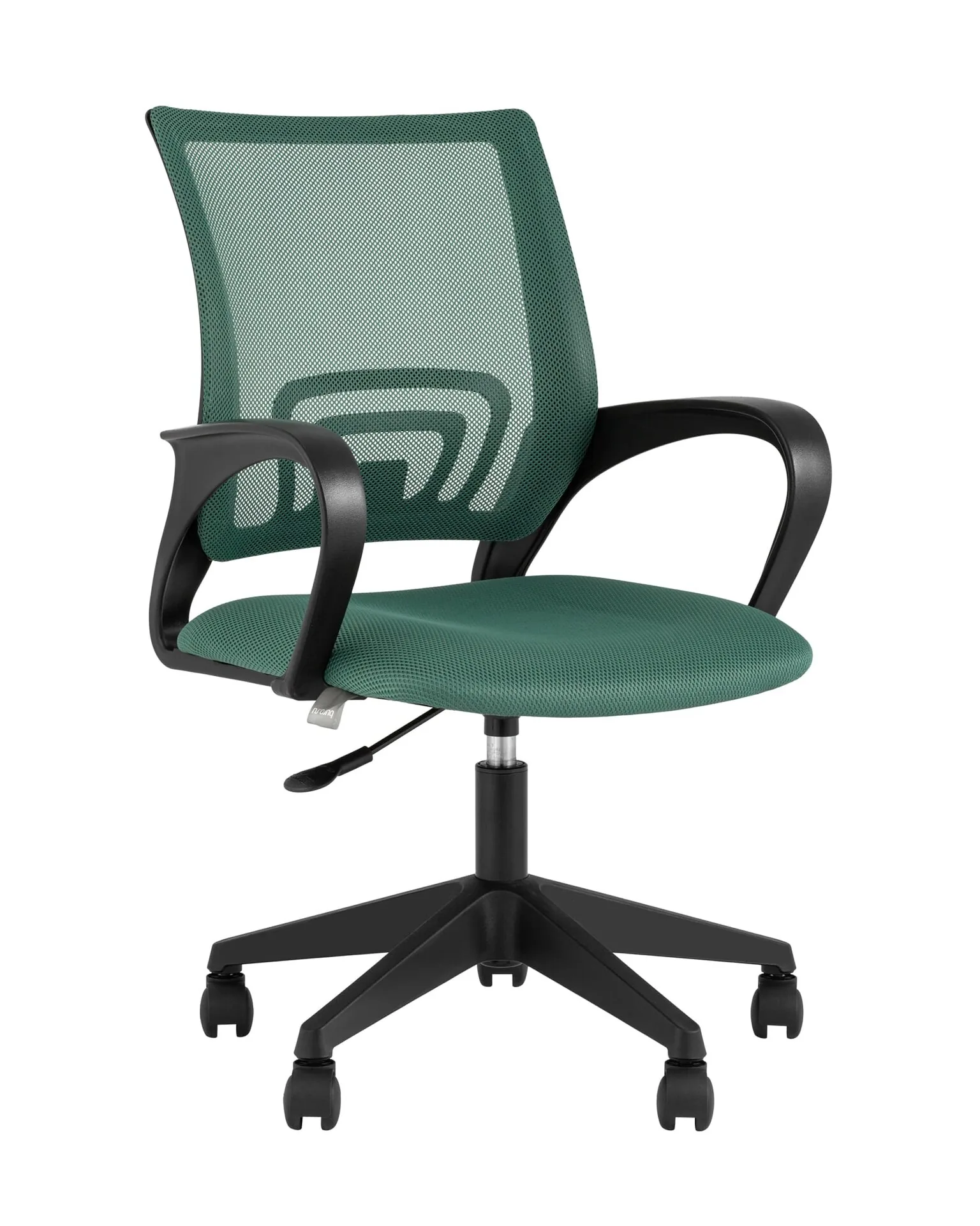 Кресло офисное TopChairs ST-Basic сетка/ткань зеленый.
