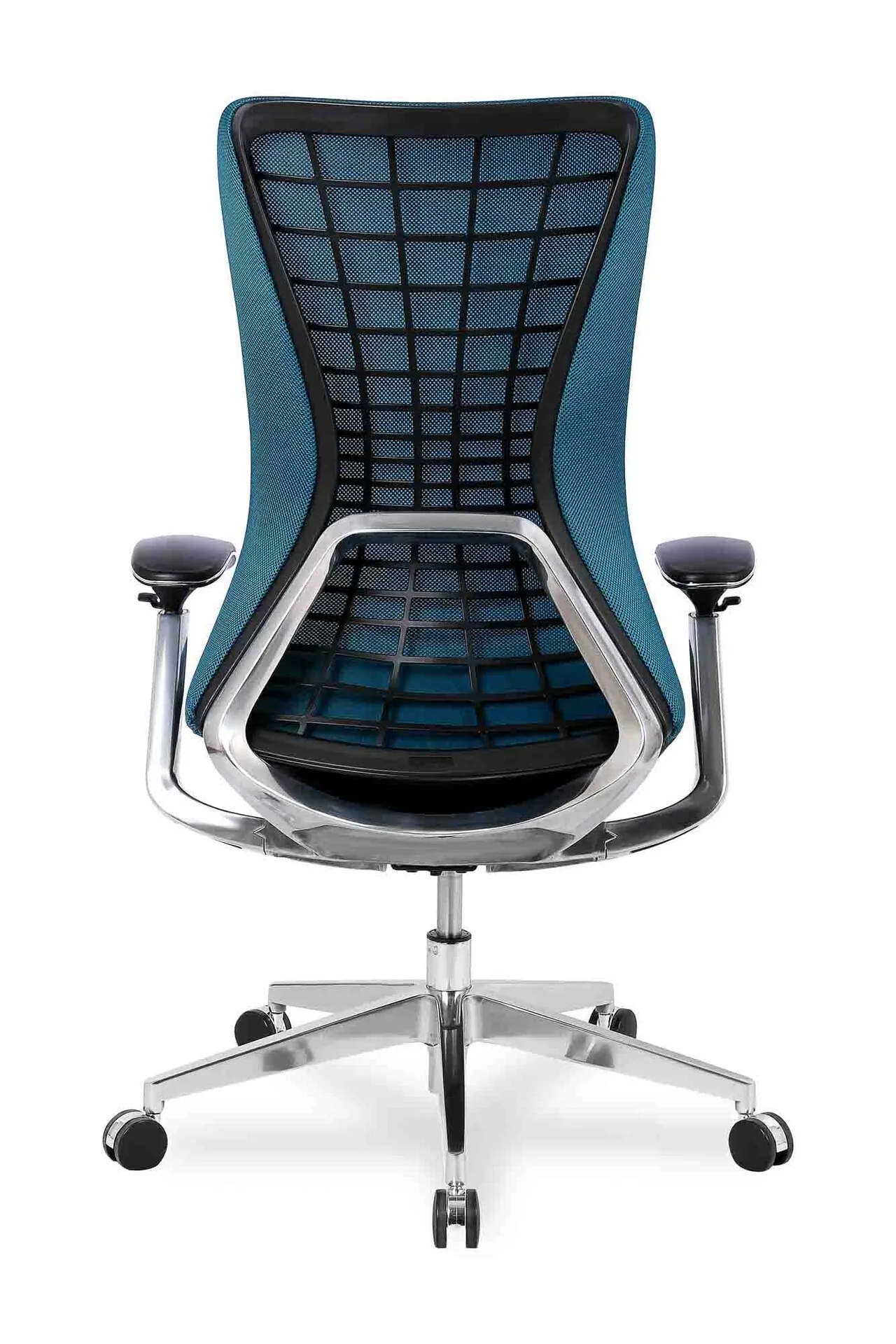 Кресло оператора College HLC-2588F/Dark blue синий