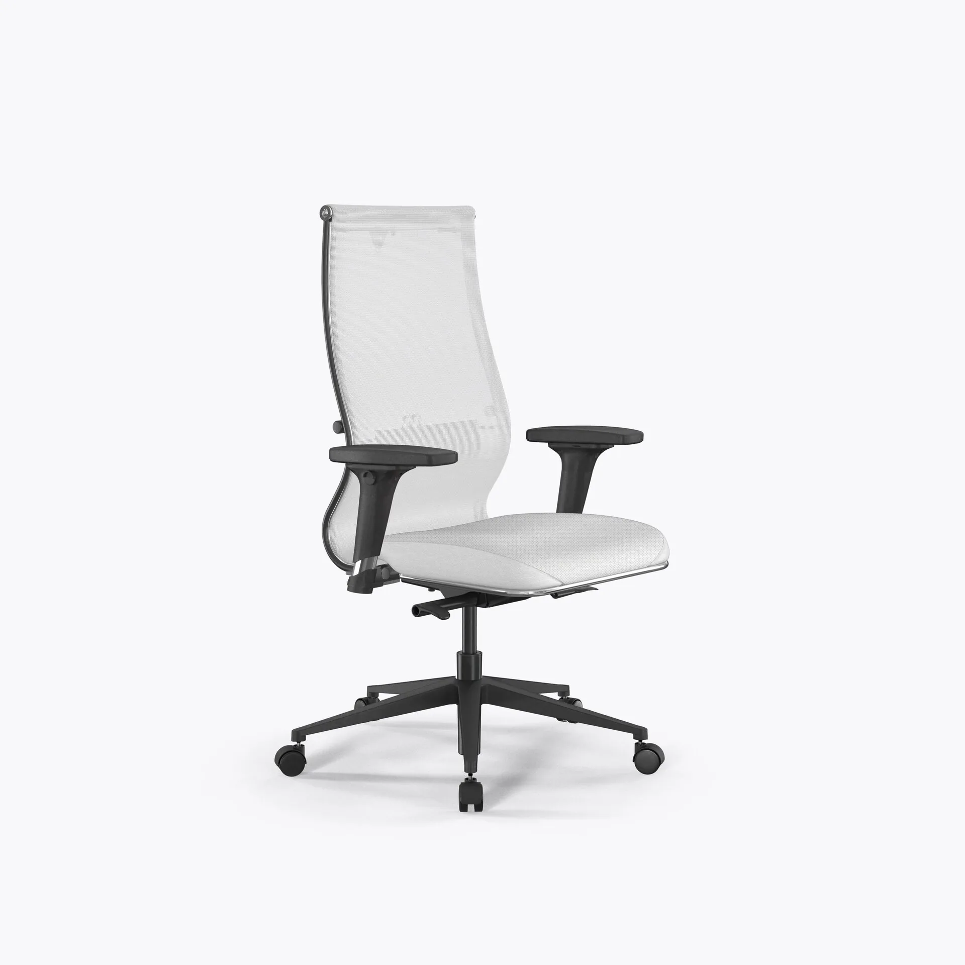 Кресло Метта SynchroSit 10 B2-163D - T+Extra /Km00/Wm12/D02P(M24.B11.G19.W02) (Белый)