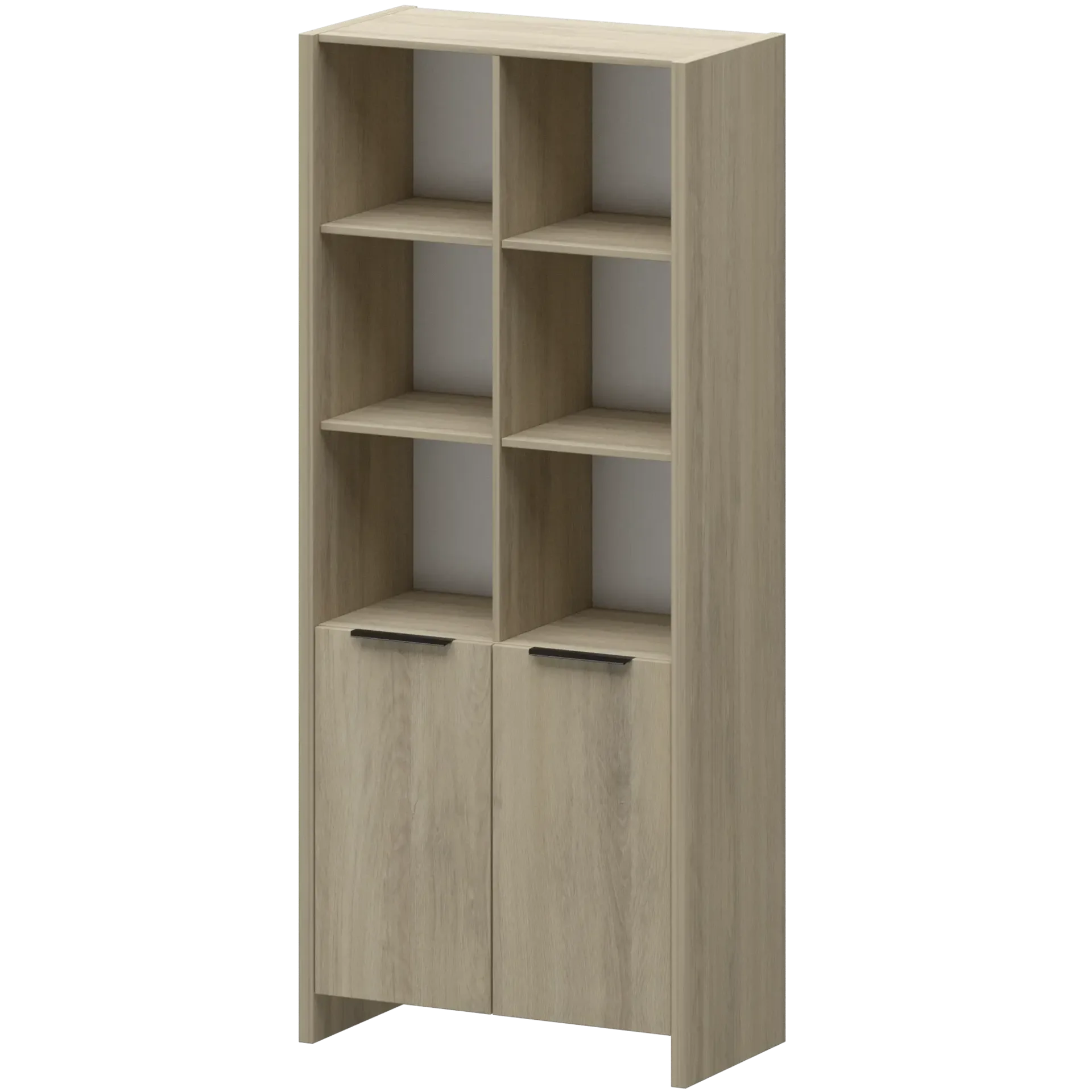 Стеллаж комбинированный КТ-42.38 Кронберг 856x438x1968 Акцент