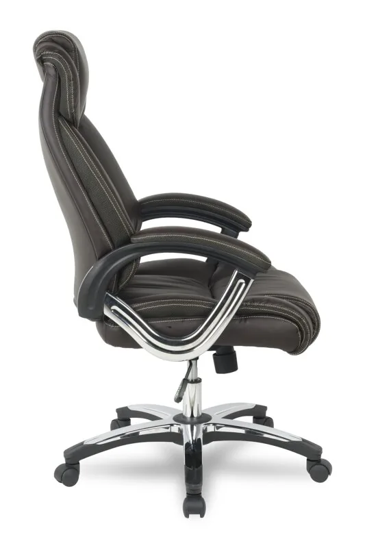 Кресло руководителя College H-8766L-1/Brown коричневый