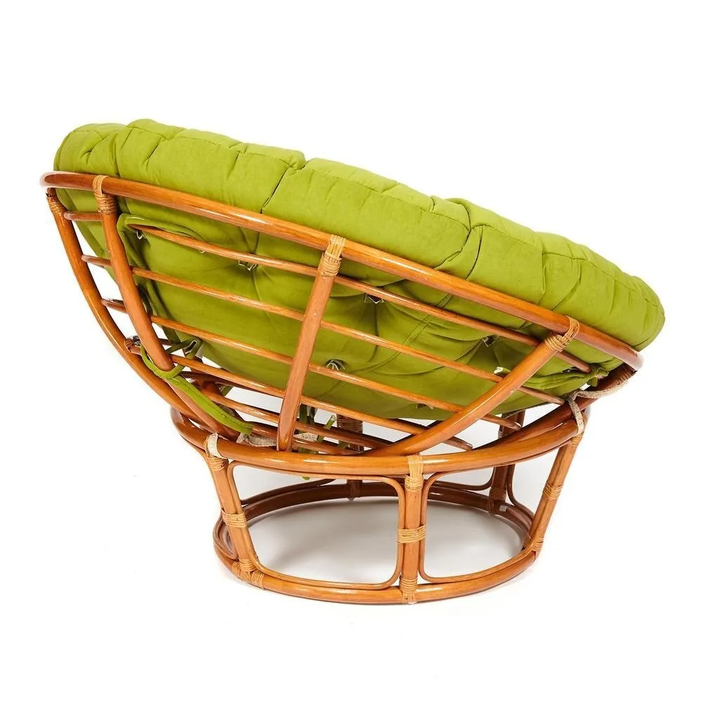 Кресло PAPASAN/ПАПАСАН 23/01 W  /с подушкой/ Cognac (коньяк)_13739.